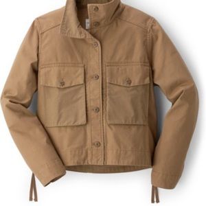 REI Co-op Trailsmith crop jacket, khaki